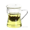 Thermo glazen drinkgerei voor groene thee